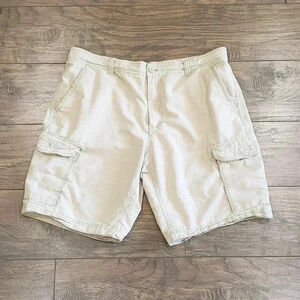 Faded Glory Men's Khaki Cargo Shorts Size 40